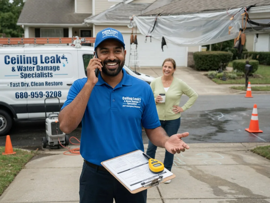 Ceiling Leak Cleanup Ashwood, OR FAQs